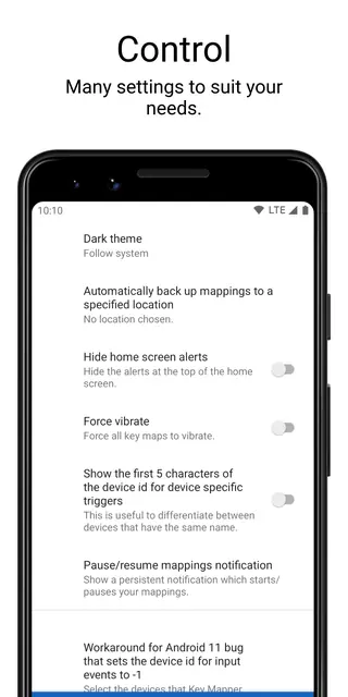 Screenshot 4 of Key Mapper GUI Keyboard