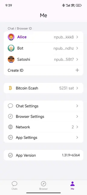 Screenshot 3 of Keychat
