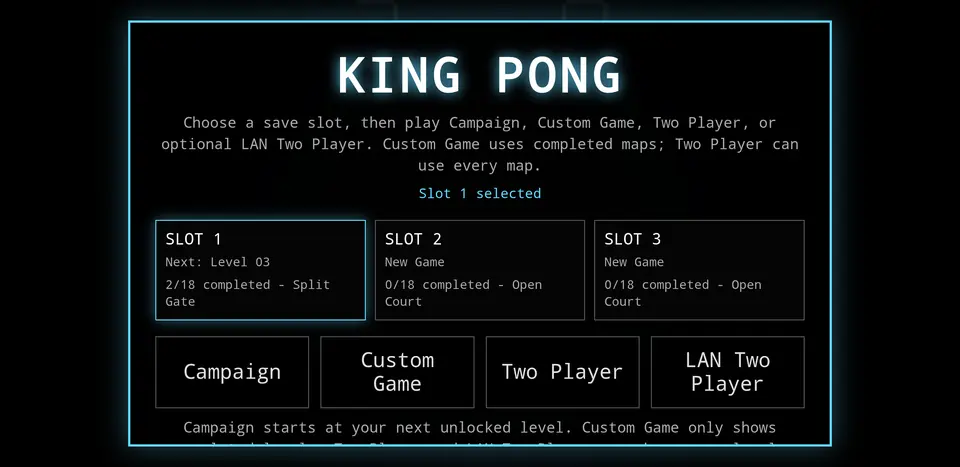 Screenshot 1 von King Pong