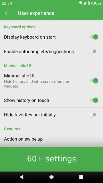 Screenshot 4 von KISS Launcher