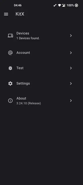 Screenshot 2 von ﻿KitX Mobile