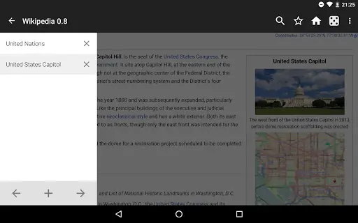 Screenshot 1 von Kiwix