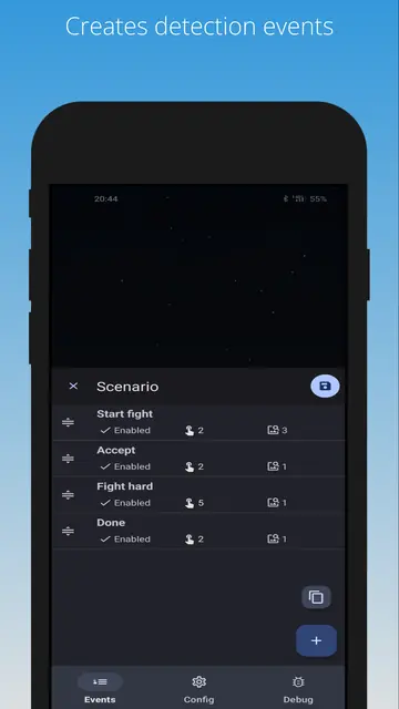 Screenshot 1 of Klick'r - Smart AutoClicker