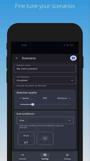 Screenshot 4 of Klick'r - Smart AutoClicker