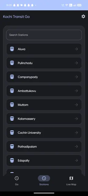 Screenshot 2 of Kochi Transit Go