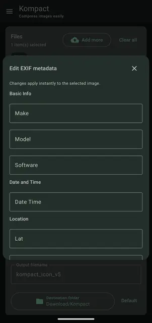 Screenshot 3 von Kompact Image Compressor