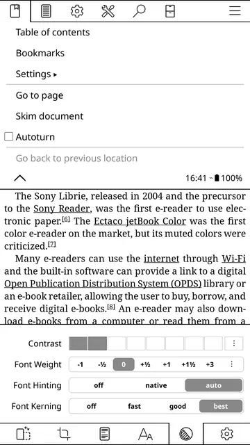 Screenshot 1 of KOReader