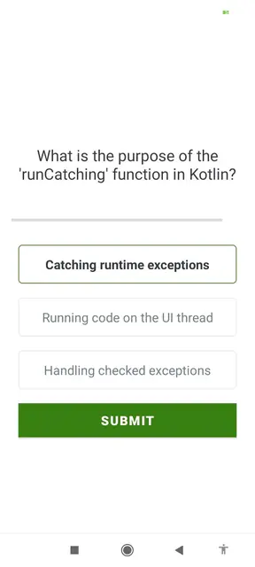 Screenshot 2 von Kotlin Quiz