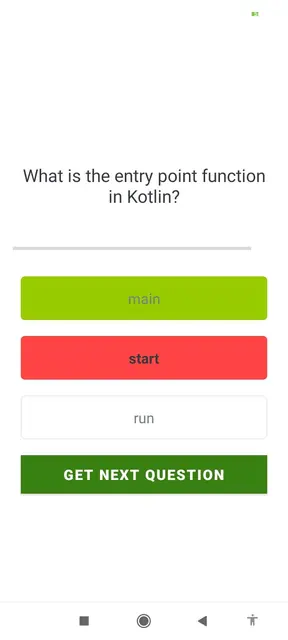 Screenshot 3 von Kotlin Quiz