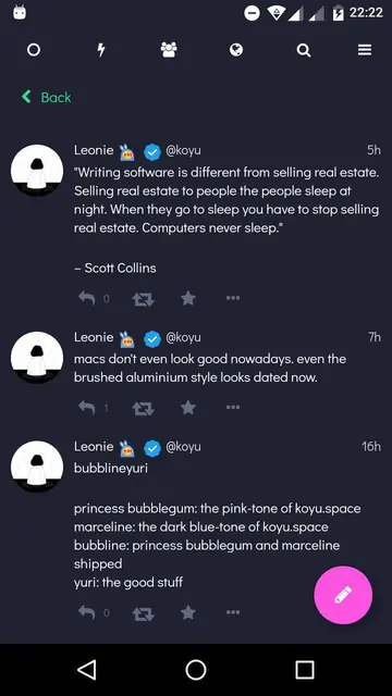 Screenshot 1 von koyu.space