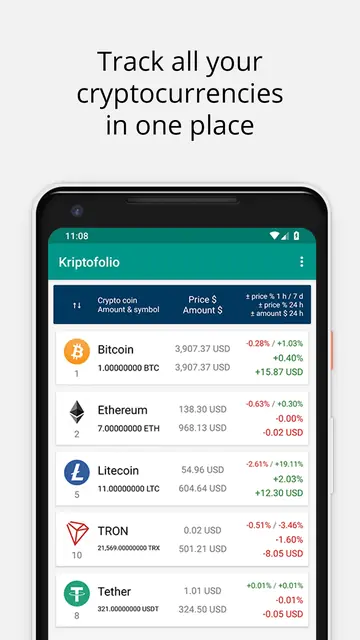 Screenshot 3 of Kriptofolio