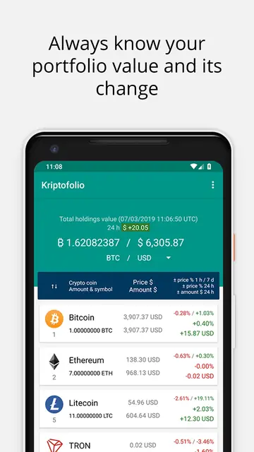 Screenshot 4 of Kriptofolio
