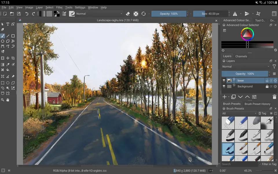 Screenshot 3 von Krita