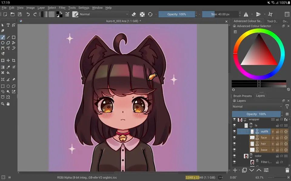Screenshot 4 von Krita