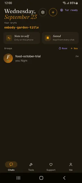 Screenshot 1 von Kryfo