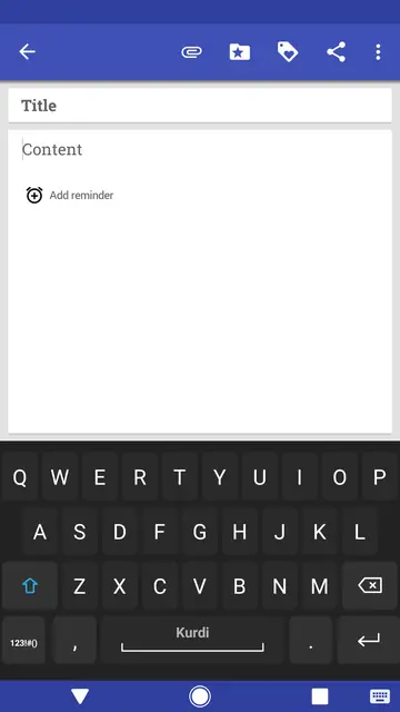 Screenshot 2 of Kurdish for AnySoftKeyboard