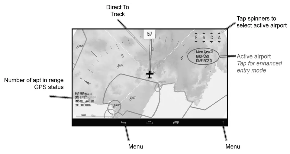 Screenshot 1 von Kwik EFIS (E-Ink)