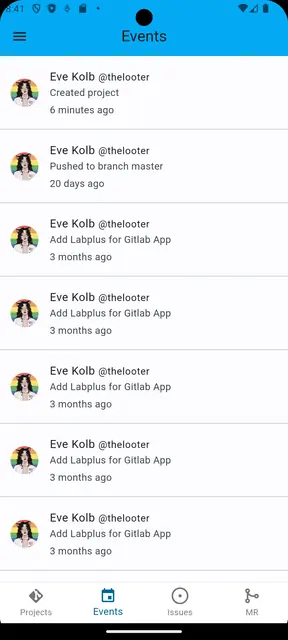Screenshot 1 of Lab+ for Gitlab