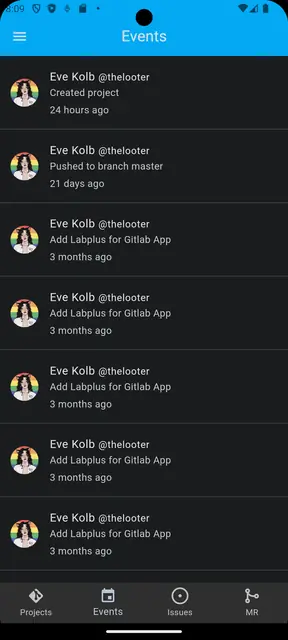 Screenshot 2 of Lab+ for Gitlab