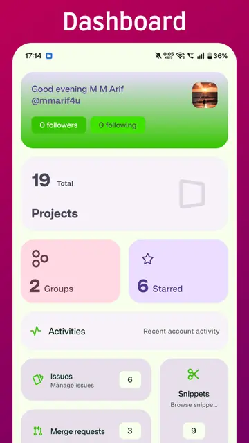 Screenshot 1 von LabNex for GitLab