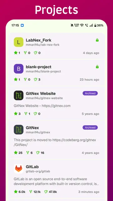 Screenshot 2 von LabNex for GitLab