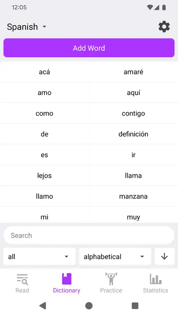 Screenshot 1 von Language Dex