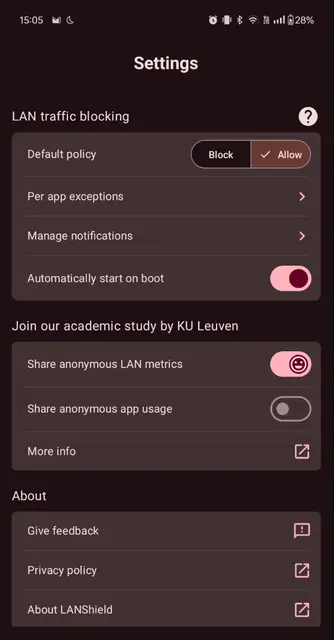 Screenshot 3 von LANShield
