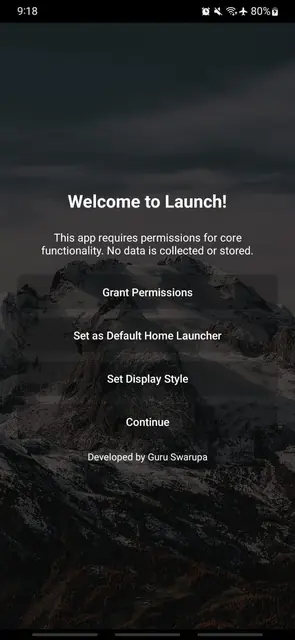Screenshot 1 of Launch - Minimalist Launcher
