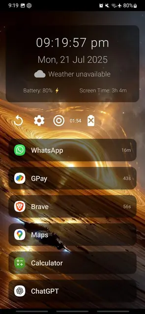 Screenshot 4 of Launch - Minimalist Launcher