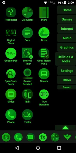 Screenshot 4 von LaunchTime Homescreen