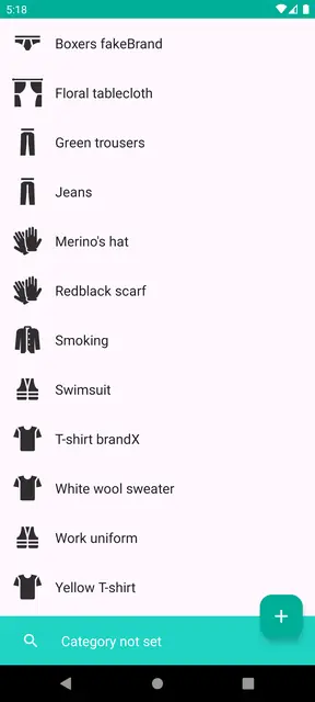 Screenshot 1 von LaundryNotes