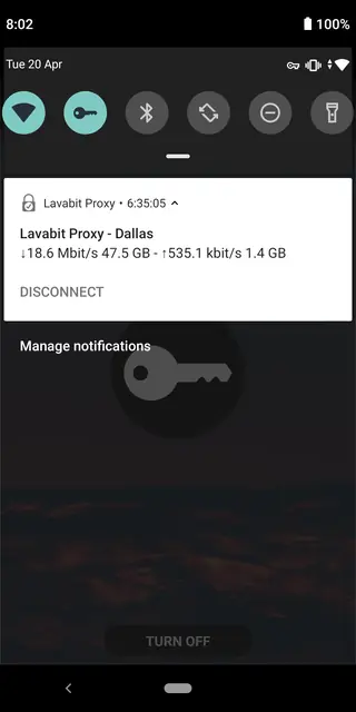 Screenshot 4 von Lavabit Encrypted Proxy