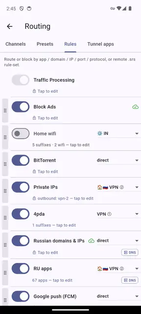 Screenshot 2 of L×Box: VPN & Proxy Client