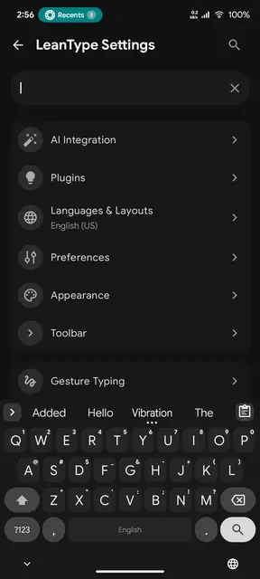 Screenshot 2 von LeanType
