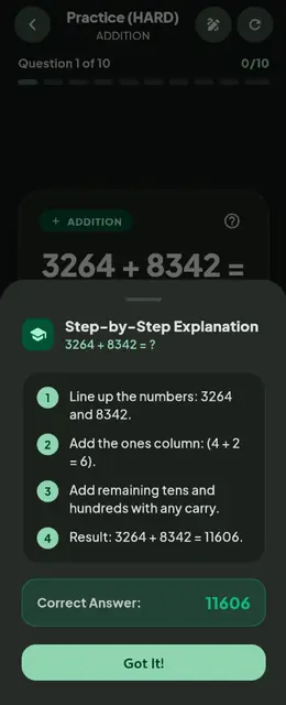 Screenshot 3 von Learn Math