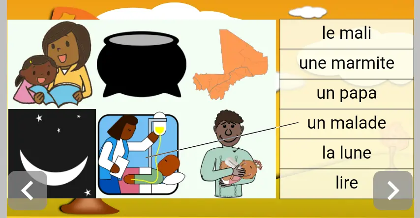 Screenshot 1 of Learn reading (in french)