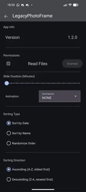 Screenshot 3 von LegacyPhotoFrame