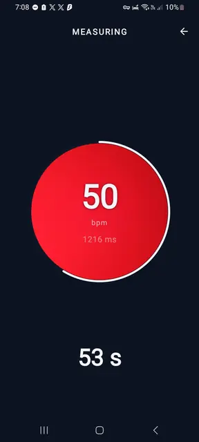 Screenshot 1 von Lens HRV