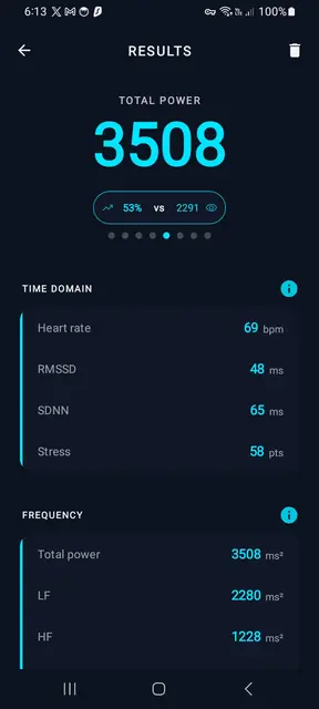 Screenshot 2 von Lens HRV
