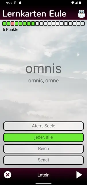 Screenshot 2 of Lernkarten Eule