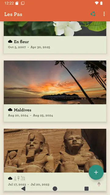 Screenshot 2 of Les Pas - Photo Album for Nextcloud