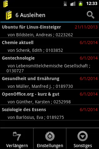 Screenshot 3 von Library App VideLibri