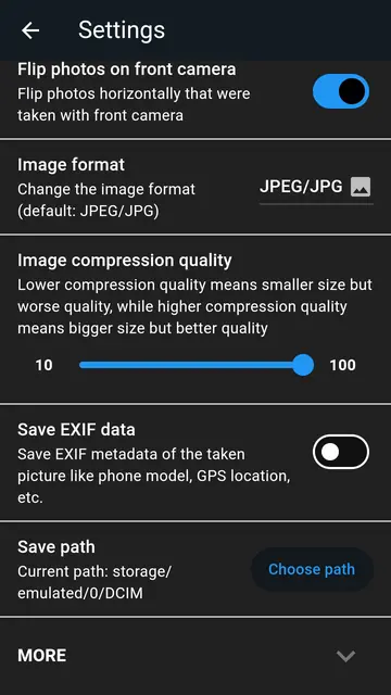 Screenshot 4 of Libre Camera