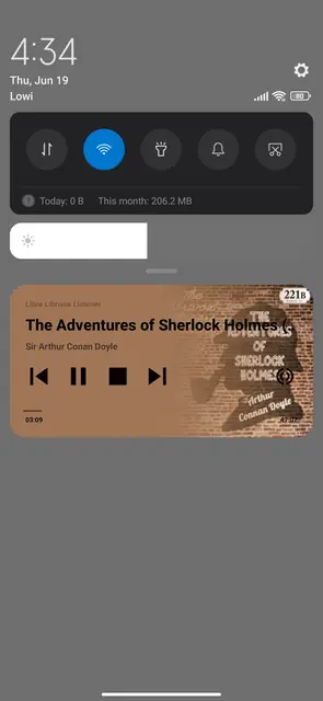 Screenshot 2 of Libre Librivox listener