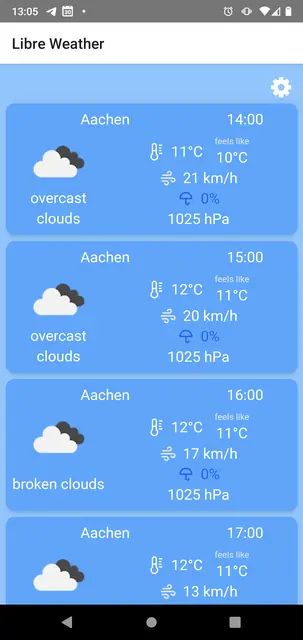 Screenshot 3 of Libre Weather
