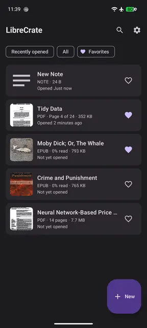 Screenshot 1 of LibreCrate