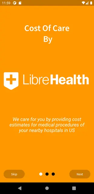 Screenshot 1 von LibreHealth Cost Of Care Explorer
