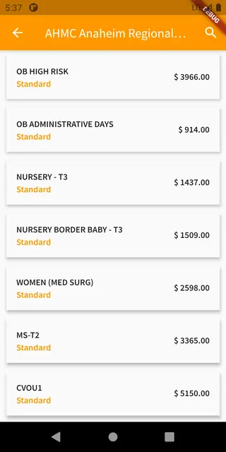 Screenshot 2 von LibreHealth Cost Of Care Explorer
