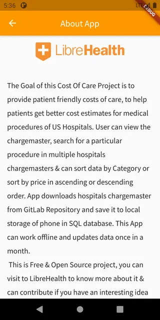 Screenshot 3 von LibreHealth Cost Of Care Explorer