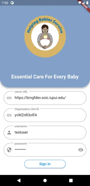Screenshot 1 von LibreHealth Essential Care For Every Baby